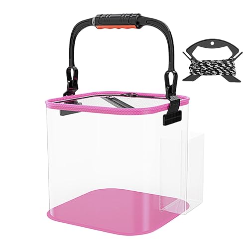 Secchio da pesca portatile secchio da in EVA contenitore pieghevole per pesci resistente allacqua per viaggi allaperto escursionismo campeggio attrezzatura da durevole e