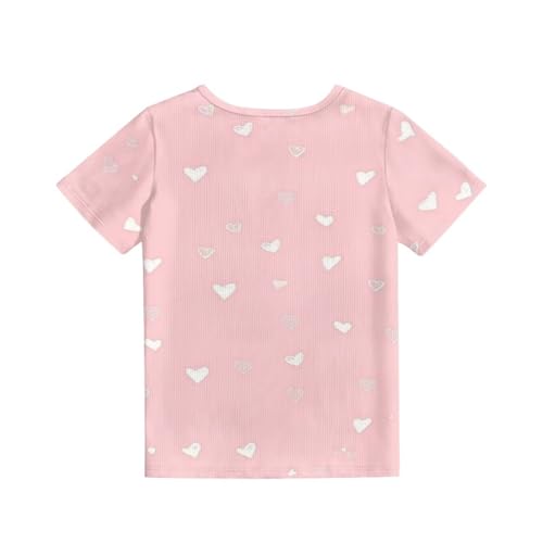 Girls T-Shirt Summer T Shirts for Kids Short Sleeve Tee Tops2
