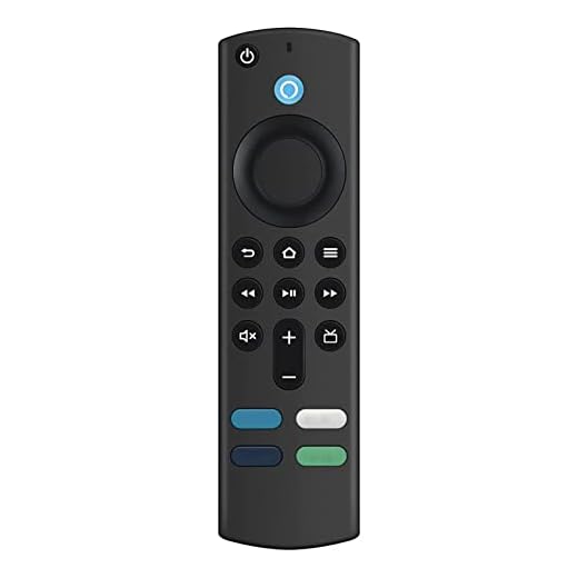 Controle voz Alexa substituição L5B83G compatível com Fire-TV-Stick (4K, 4K Max, 4K Bundle, 3ª geração, 2ª geração, Lite), Fire-TV-Cube (1ª/2ª geração), Fire-TV 3ª geração