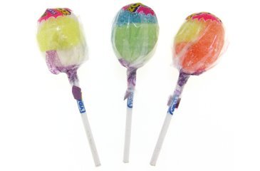 VidalMega Super Sour Zoom Lollipops (tub of 50)