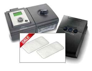 Lot of 48 Disposable OEM UltraFine UF CPAP Filters for Respironics PR SYSTEM ONE M SERIES and SLEEPEASY Machines...