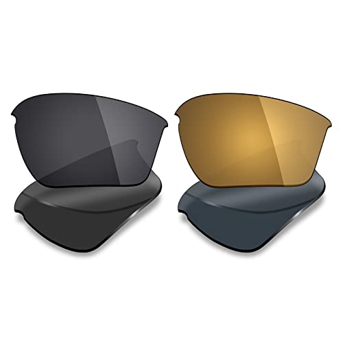 Image of Mryok 2 Pair Polarized Replacement Lenses for Oakley Half Jacket 2.0 XL Sunglass - Options