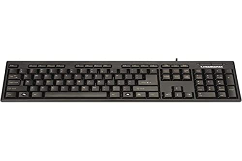 Photos - Keyboard MANHATTAN Enhanced  175708 Black 