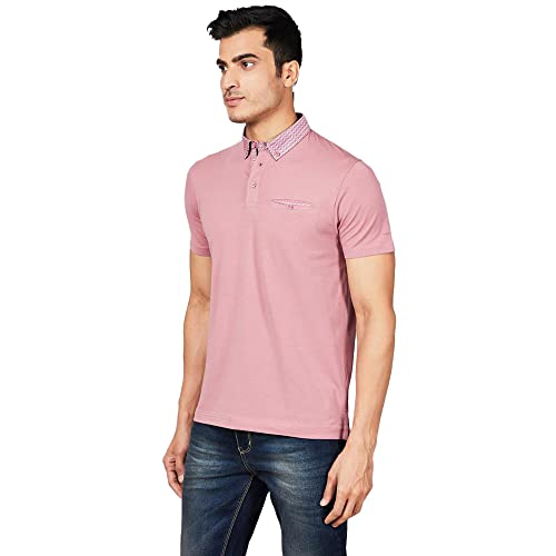 Image of VETTORIO FRATINI by Shoppers Stop Solid Cotton Regular Fit Mens T-Shirt