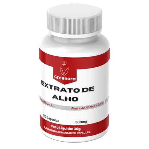 Extrato de Alho - Greenora (120 Cápsulas)