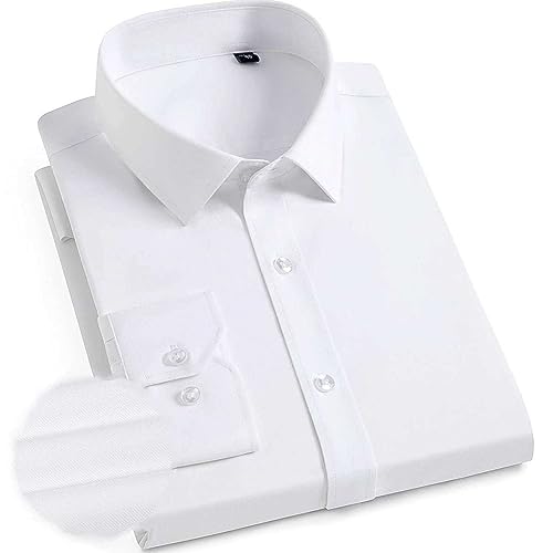 Chemise classique à manches longues en viscose de bambou premium