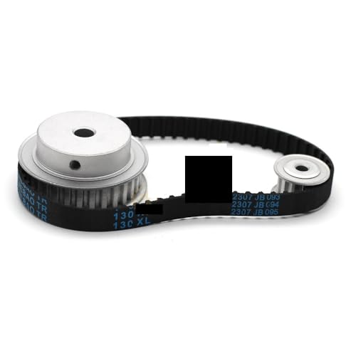 Qinlu-3D Printer Belt XL Timing Belt Width 6/8mm Type 44XL 46XL 48XL 50XL 54XL 56XL 60XL 64XL 66XL 68XL 70XL 72XL 74XL 76XL 78XL 80XL 82XL 84XL 86XL, 3D Printer Accessories(82XL,8mm)