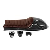 quitar asiento yamaha sr 250 Funda de asiento de cuero sintético resistente, permanentemente resistente a los rayos UV