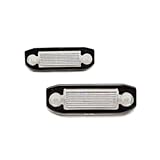 Para Volvo Para S80 Para XC90 Para S40 Para V60 Para XC60 Para S60 Para C70 Para V50 Luces de etiqueta LED Luz LED blanca Luces de matrícula sin errores.