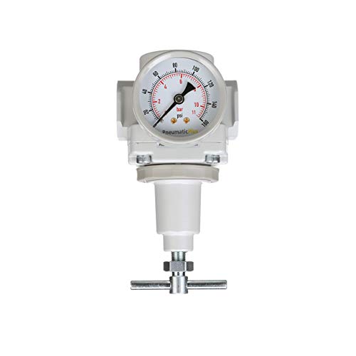 image for PneumaticPlus SAR Series T-Handle Compressed Air Regulators - NPT Thre