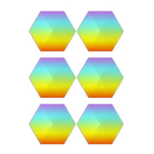 Tablero de Luz Inteligente RGB SHABD LáMpara de Pared Decorativa
