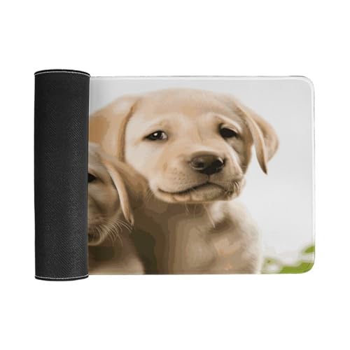 Mouse pad grande blanco con base de goma antideslizante miniatura 3