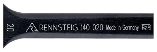 Rennsteig Henkellocheisen (Ø 20 mm, Locheisen, Lochstanzer, Stanzer für Gummi, Leder, Filz, Kunststoff, Kork, Stoff, Stanzwerkzeug) 1400200