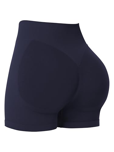 Image of Sunzel Women's Scrunch Butt Biker Shorts, High Waist, No Front Seam | 90% polyamide /10% spandex, subtle scrunch contour, supportive high waist, no front seam, 4 inch & 6 inch inseams