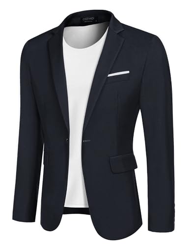 COOFANDY Eleganter Herren Blazer Freizeit Business Jacke Leichter Sakko...