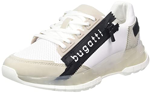 bugatti Damen 432A7D045550 Sneaker, White/beige, 39 EU Cover