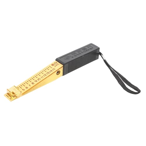 FUNOMOCYA Flatness Measuring Gauge Mm High Precision Multi-Purpose Wedge Feeler Copper Coated Easy to Use