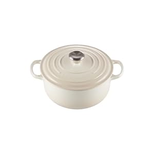 Le Creuset Enameled Cast Iron Signature Round Dutch Oven, 3.5 qt. , Meringue
