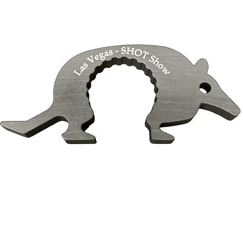 Waterfowl Bird Dispatching Multi Tool, Stainless Steel Humane Finisher Tool for Ducks Geese Pheasant, Choke Tube Wrench Screwdriver Bottle Opener, Compact Hunting Accessory & Decor Ornament (gray)