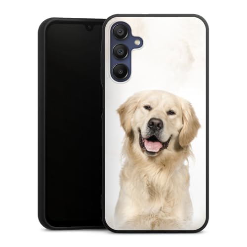 Evitez les rayures sur votre Samsung Galaxy A15 grâce à cette coque silicone souple Golden Retriever