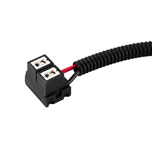 Image of H7 Wire Extension Cable for Headlights and Fog Lights with Ceramic Connector Plug Adapter