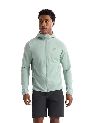 Arc'teryx Kyanite Lightweight Hoody Men's | Light Comfortable Performance Stretch Fleece Hoody | Stone Green, Small