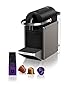 KRUPS XN306TK Nespresso Pixie Titan Machine à expresso, recettes programmables, 2 longueurs, arrêt automatique, 1260 W, 0,7 l