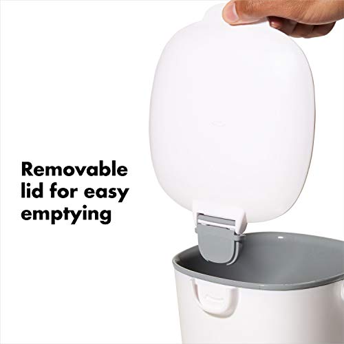 OXO Good Grips Bac à compost – Poubelle compost pour la cuisine - Anti-odeurs - Blanc - 2,8 L