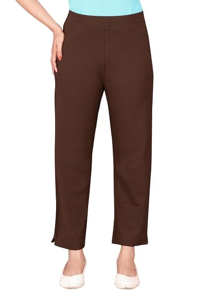 Image of Women's Cotton Light Weight Comfortable, Stretchable, Breathable & Soft Pant Style Jeggings