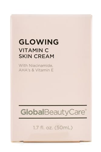 Global Beauty Care Vitamin C - Skin Cream with Niacinamide, AHA & Vitamin E 1.7 fl oz 50ml