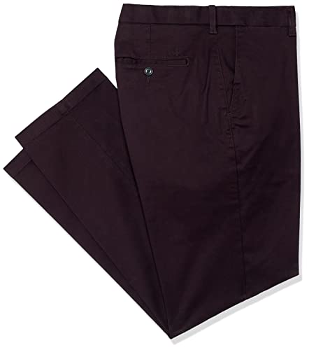 Image of Marks & Spencer Mens Regular Fit Heritage Chinos (40) Purple