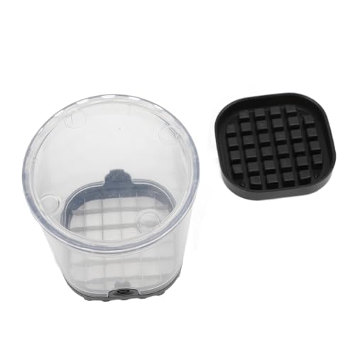 Cortador de frutas con tapa antisalpicaduras y cuchilla de acero miniatura 2