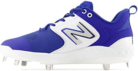 New Balance Men's Fresh Foam X 3000 V6 Metal Baseball Shoe, Royal/White, 10.5 | Image 4