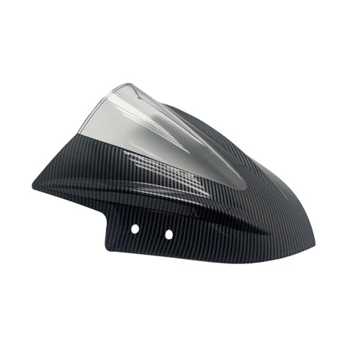 Pare-brise double bulle moto pour stopper la fatigue du cou sur Kawasaki Ninja 300 EX 300R