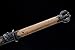LOONGSWORD Chinese Han Dao – Hand-Forged High Carbon Steel Blade, Full Tang, Rosewood Scabbard