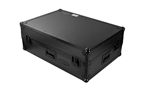 Odyssey Fzgsprime4W2Bl Denon Prime 4 Black Flight Case With Patented Glide Laptop Platform & 2U Rack Spaces #TOP6