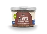 Viva Maris | Algen Brotaufstrich | Rote Bohnen & Zwiebeln | 180g | Vegan | Per Hand produziert