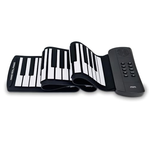 Piano enroulable 61 touches Mikamax avec sac de voyage transportable