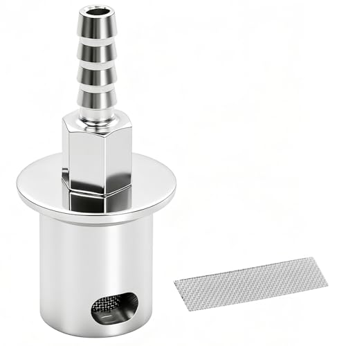 19-174 Fuel Tank Vent Roll Over Valve Remote Mount Rollover Check Valve Fits For Holley Sniper EFI Upgrade 5/16 Hose Barb