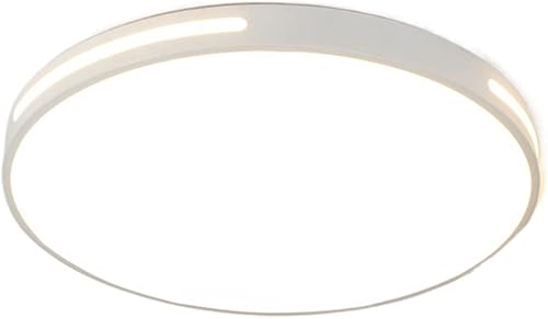 HDGNKG Lámpara de techo LED ultrafina de instalación integrada lámpara de techo súper brillante plana moderna lámpara de techo redonda 3000 k4000