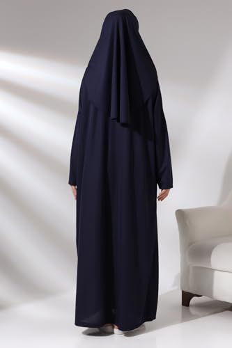 Image of ihvan online Muslim Dresses for Women, One-Piece Prayer Dress & Prayer Rug & Beads, Islamic Gift Set for Eid Ramadan