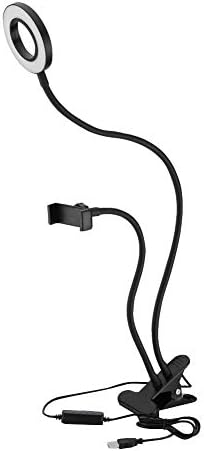 Anneau lumineux portable pour selfie, bras long à 360 °, support de table, LED… Anneau lumineux portable pour selfie, bras long à 360 °, support de table, LED…