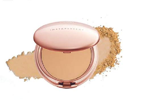 WARDAHInstaperfect Matte Fit Powder Foundation Crème 14 Creme 13g-Two way cake with Natural Buildable Coverage & Superfine Minerals for soft lustre face
