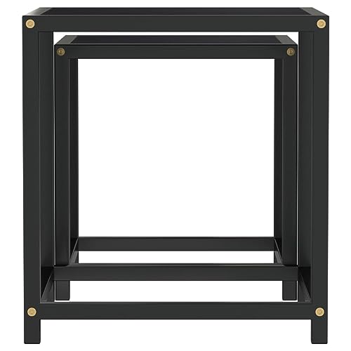 Table basse 2 pièces encastrable et empilable pour optimiser votre salon - 6