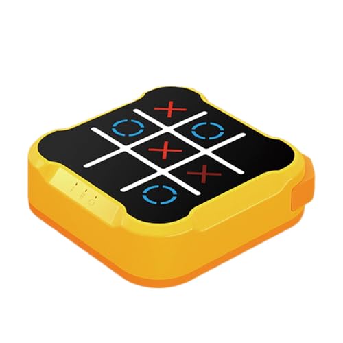 Juego Electrónico De -Tablero Digital XO con Pantalla LED, Juguete Educativo Interactivo | Juego De Estrategia Portátil Kids & Family, Diversión De Fiesta Interior, Rompecabezas De Refuerzo