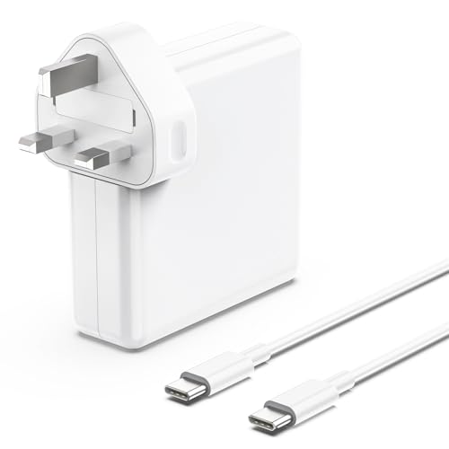 Jippofu 96W USB-C Charger Compatible with MacBook Pro 13/14/16 MacBook Air M1 M2 M3 M4 M5 iPad Pro iPhone 17/16/15 & USB-C Devices