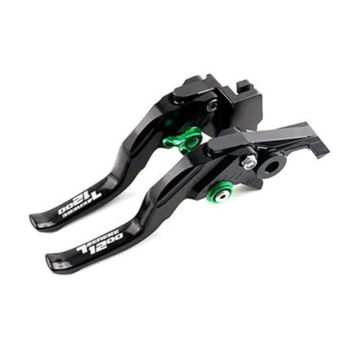 Leviers de frein et d'embrayage XT 1200 Z Tenere 2025 réglables vert court