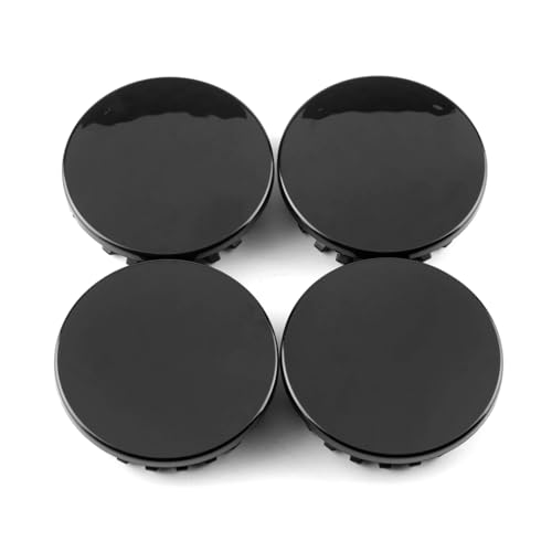 Cache-moyeux 67 mm noir lot de 4 pour accessoires de roue voiture 94775689 et 20997899