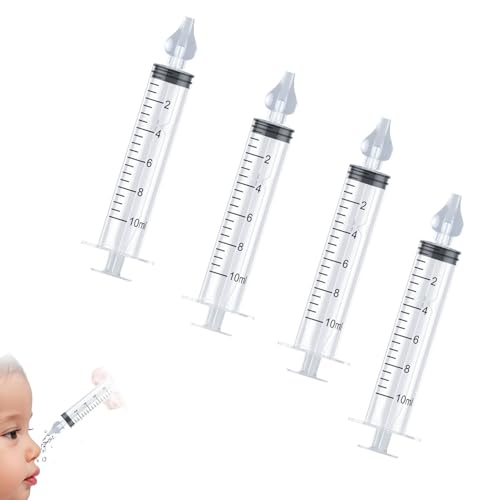 4 Stück Nasensauger Baby,nasensauger Babyspritze,Baby...