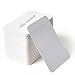500 Pcs Blank Business Cards, 9 x 5.4 cm Blank Kraft Cards, Portable Business Message Cards Craft Words Cards for Home Office School DIY Memory Note Gift Tags